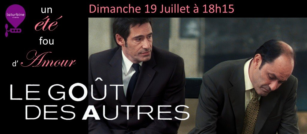actualité LE GOUT DES AUTRES